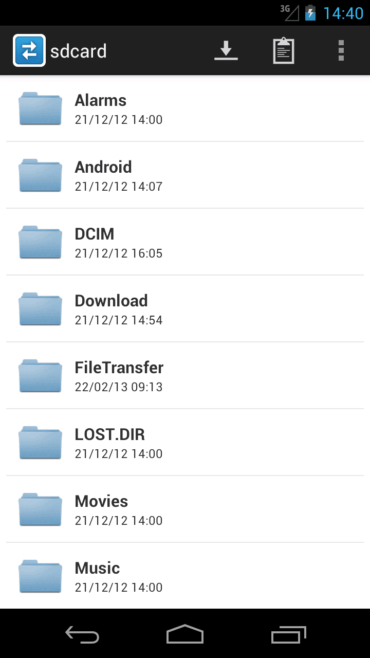 Android file transfer download pc